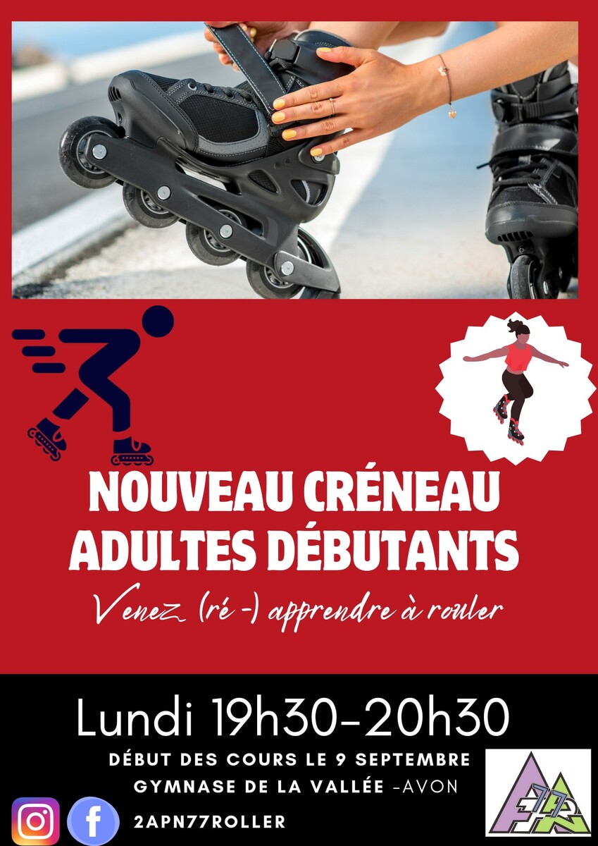 Nouveau créneau adulte débutant 