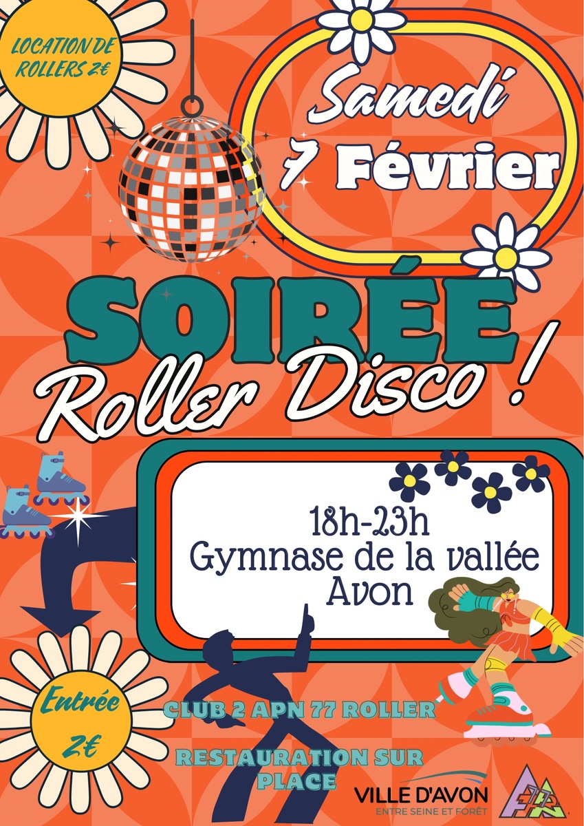 Soirée disco roller